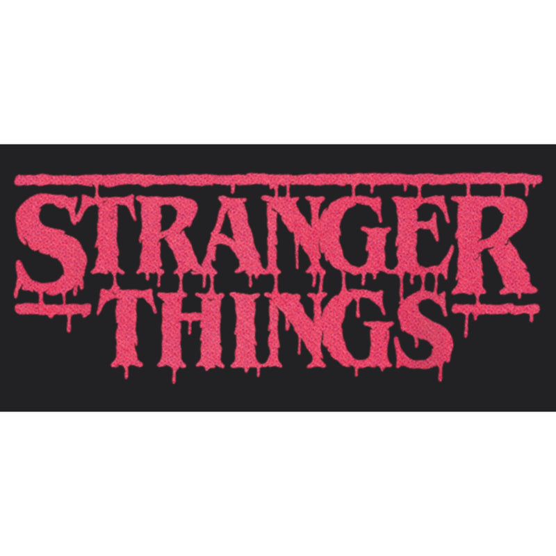 Women's Stranger Things Dripping Logo Racerback Tank Top