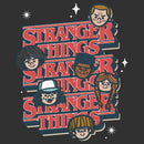 Men's Stranger Things Cute Kawaii Cartoon Friends T-Shirt