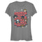 Junior's Stranger Things The Gang Cartoon Logo T-Shirt