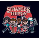 Women's Stranger Things Cartoon Gang T-Shirt