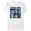 Men's Stranger Things Gang Bleeding Nose Stacked T-Shirt