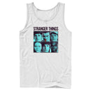 Men's Stranger Things Gang Bleeding Nose Stacked Tank Top