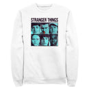 Men's Stranger Things Gang Bleeding Nose Stacked Sweatshirt