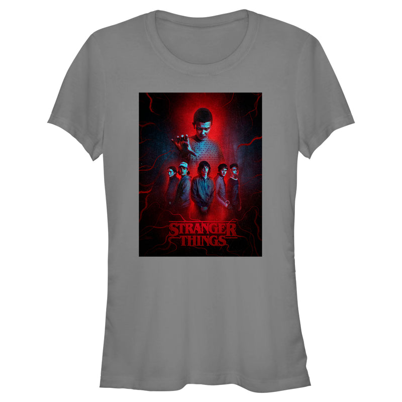 Junior's Stranger Things Powerful Eleven and Gang T-Shirt