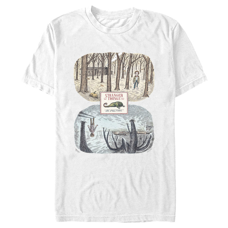 Men's Stranger Things Pollywog and the Upside Down T-Shirt