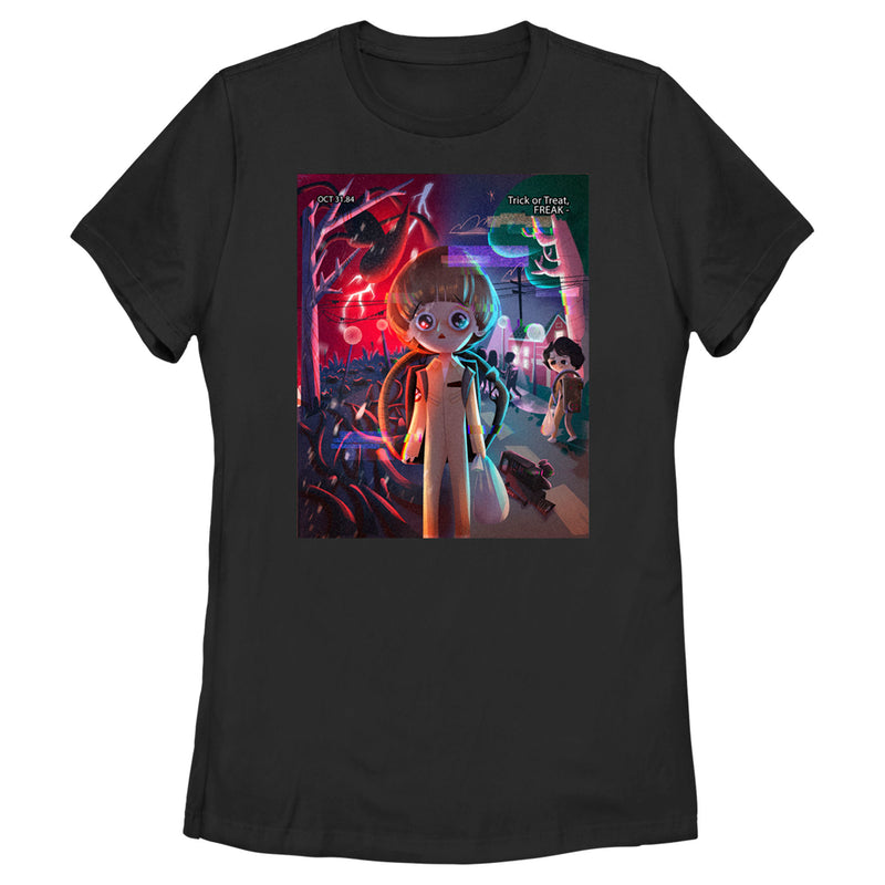 Women's Stranger Things Ghostbuster Will and Mike T-Shirt