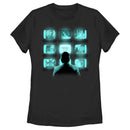 Women's Stranger Things Jim Hopper Camera Surveillance T-Shirt