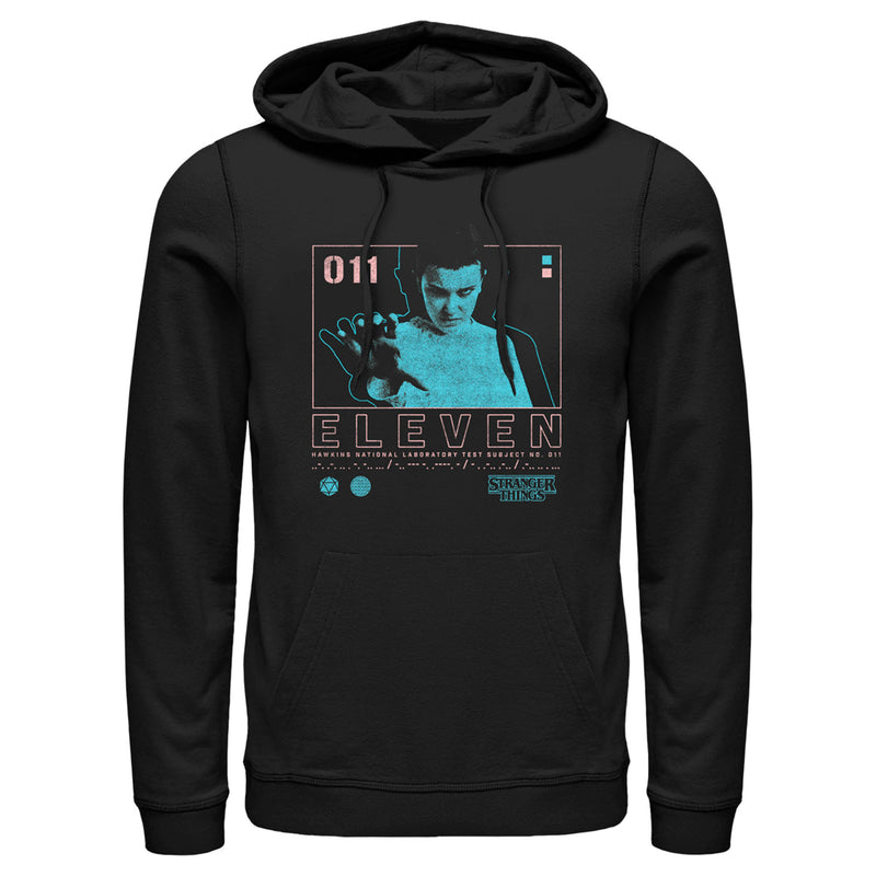 Men's Stranger Things Eleven Boxed Up Pull Over Hoodie