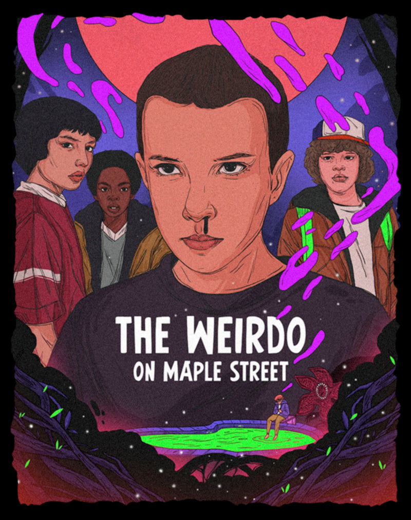 Junior's Stranger Things The Weirdo on Maple Street T-Shirt