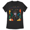 Women's Stranger Things Faceless Gang Holly Jolly T-Shirt