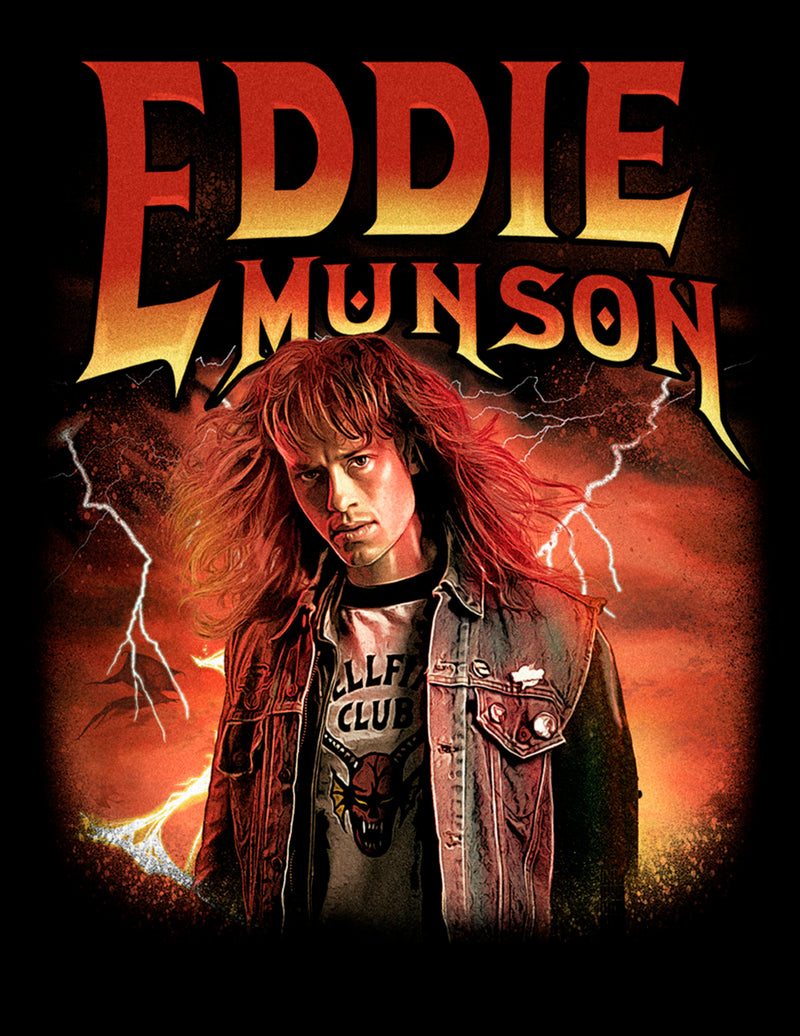 Men's Stranger Things Eddie Munson Metalhead T-Shirt