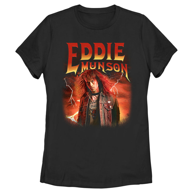 Women's Stranger Things Eddie Munson Metalhead T-Shirt