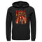 Men's Stranger Things Eddie Munson Metalhead Pull Over Hoodie