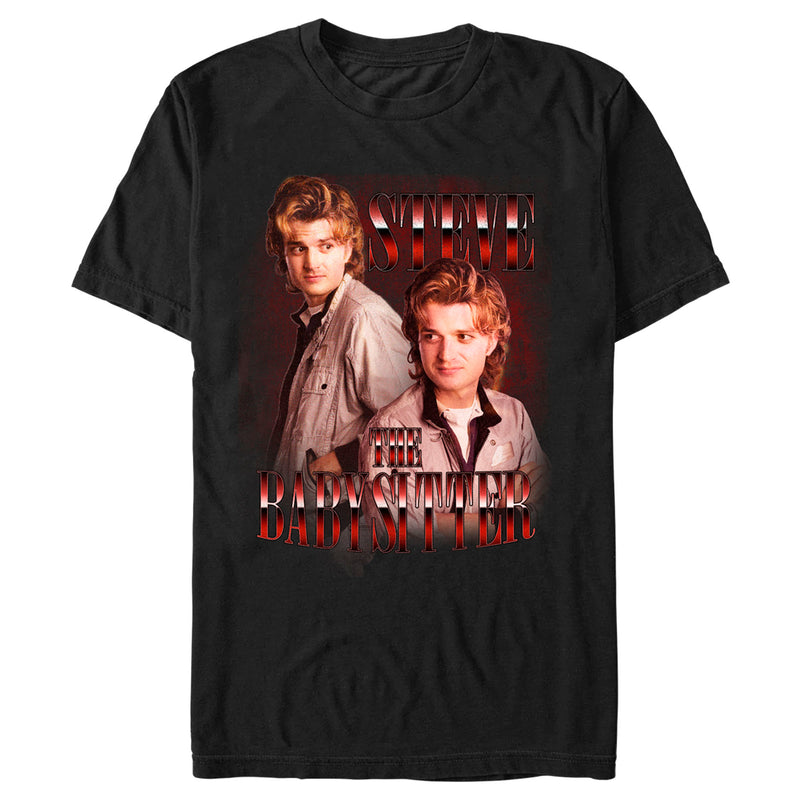 Men's Stranger Things Steve The Babysitter T-Shirt