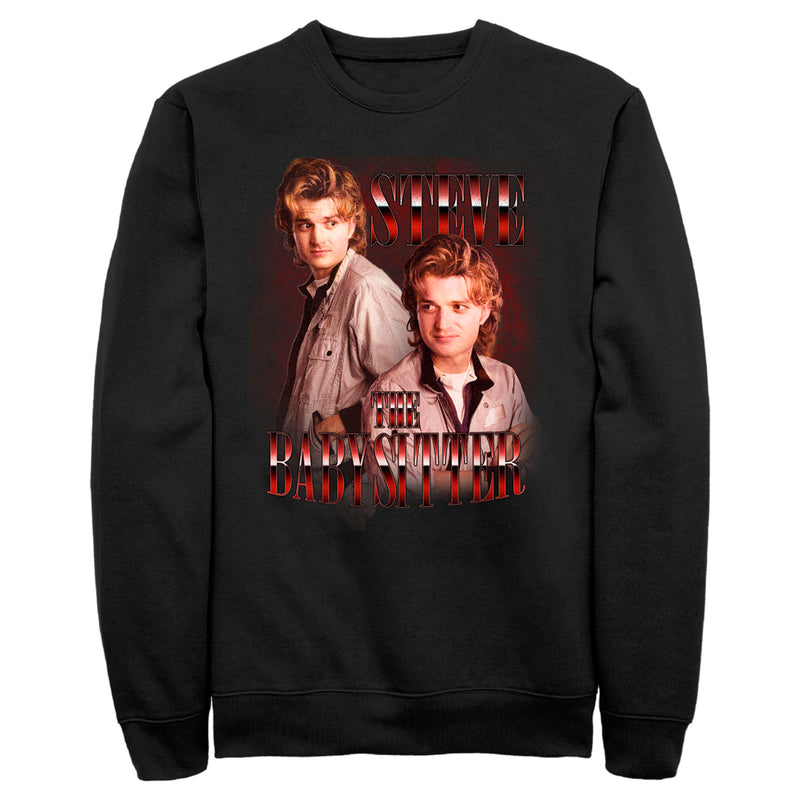 Men's Stranger Things Steve The Babysitter Sweatshirt