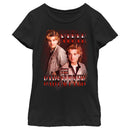 Girl's Stranger Things Steve The Babysitter T-Shirt