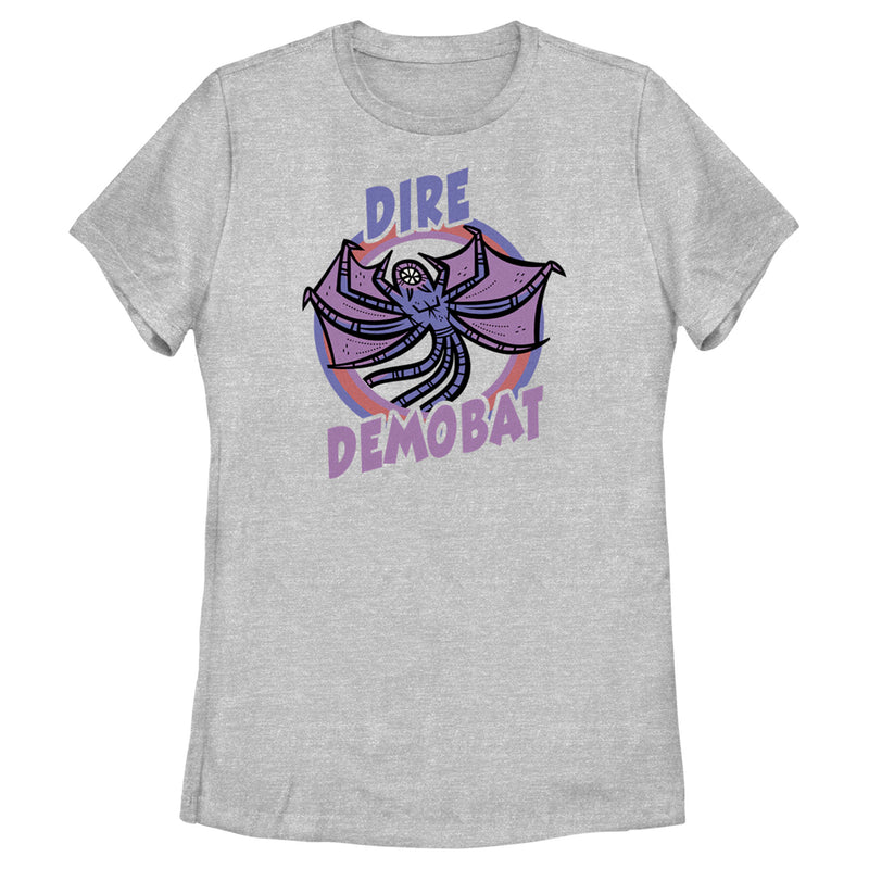 Women's Stranger Things Demobat Monster Drawing T-Shirt