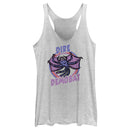 Women's Stranger Things Demobat Monster Drawing Racerback Tank Top