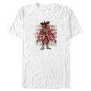 Men's Stranger Things Demogorgon Monster Logo Stacked T-Shirt