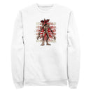 Men's Stranger Things Demogorgon Monster Logo Stacked Sweatshirt