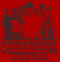 Junior's Stranger Things Group Shot and Flaming Logo T-Shirt