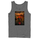 Men's Stranger Things Four Friends Rift Apocalypse Poster Tank Top