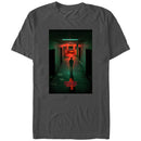 Men's Stranger Things Four Friends Rift Apocalypse Poster T-Shirt