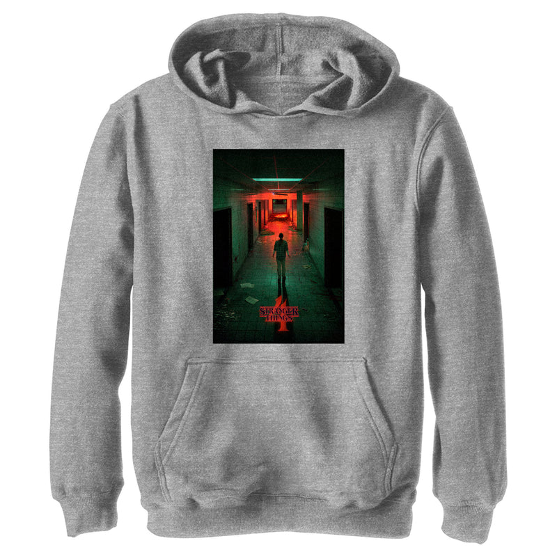 Boy's Stranger Things The Lab Rift Eleven Poster Pull Over Hoodie