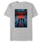 Men's Stranger Things Four Friends Rift Apocalypse Poster T-Shirt