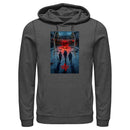 Men's Stranger Things Winter Rift Russia Poster Pull Over Hoodie