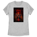 Women's Stranger Things Four Friends Rift Apocalypse Poster T-Shirt