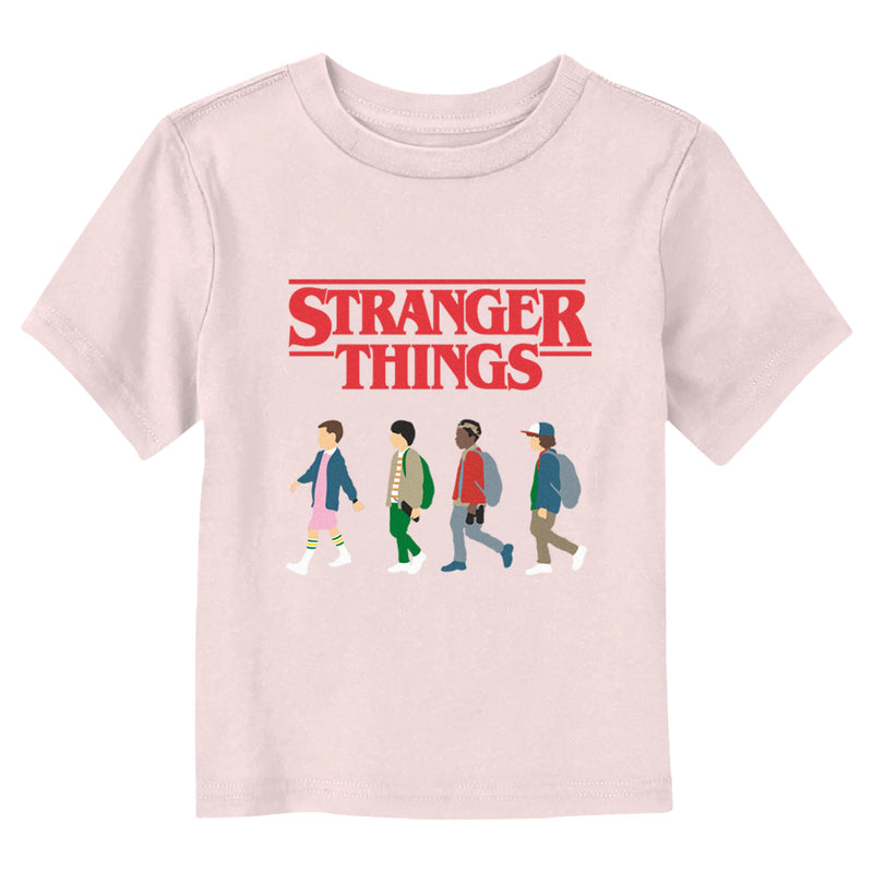 Toddler's Stranger Things Minimalist Group Walk T-Shirt