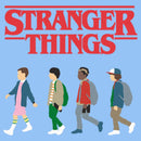 Toddler's Stranger Things Minimalist Group Walk T-Shirt