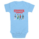 Infant's Stranger Things Group Walk Onesie