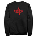 Men's Stranger Things Red Logo 4 Sweatshirt