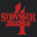 Women's Stranger Things Red Logo 4 Racerback Tank Top