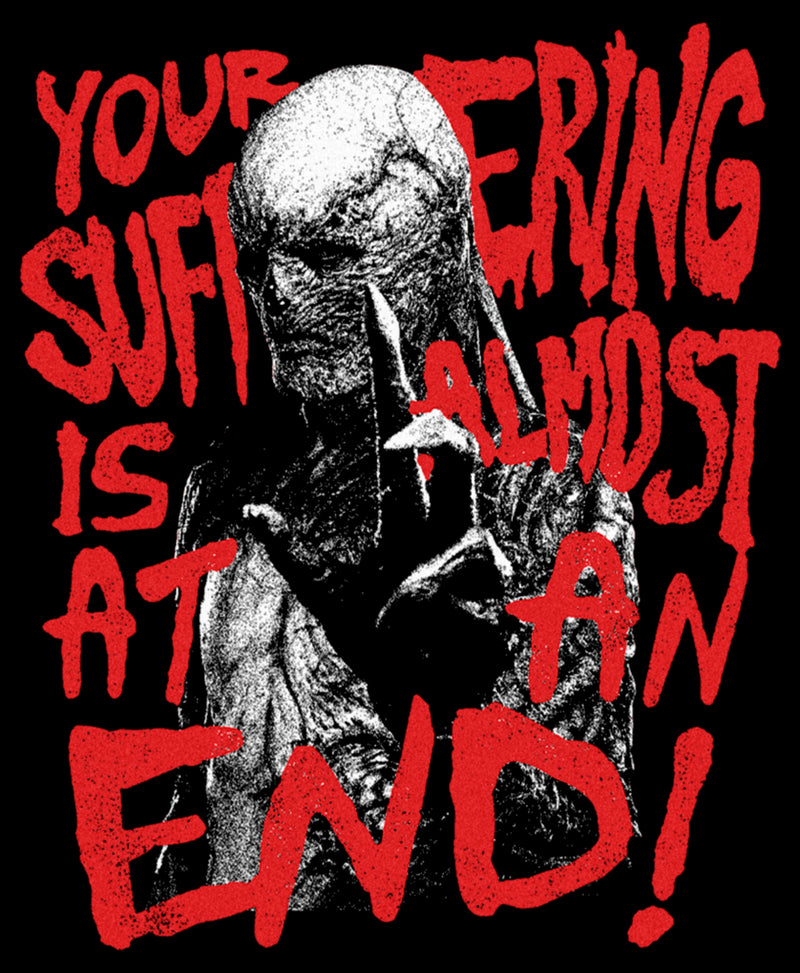 Men's Stranger Things Vecna Suffering Almost At An End T-Shirt