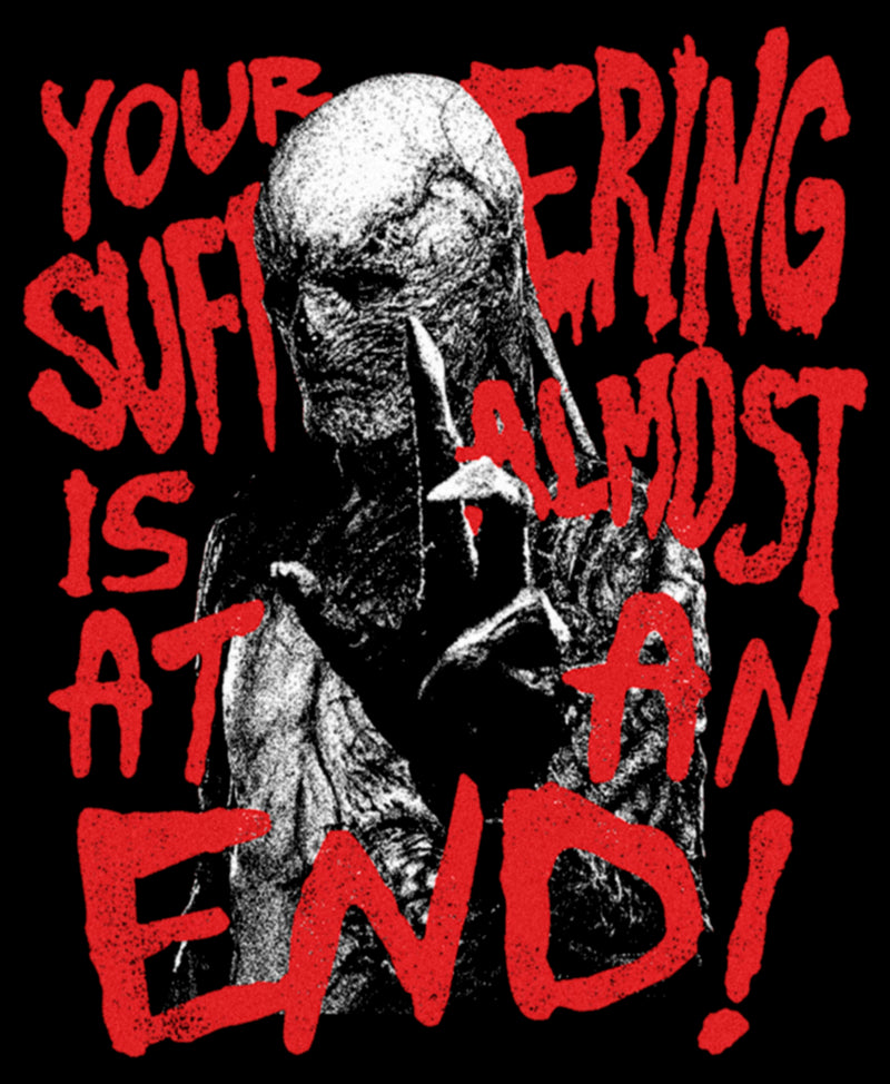 Junior's Stranger Things Vecna Suffering Almost At An End T-Shirt