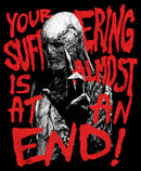 Women's Stranger Things Vecna Suffering Almost At An End T-Shirt