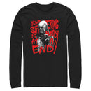 Men's Stranger Things Vecna Suffering Almost At An End Long Sleeve Shirt