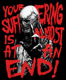 Men's Stranger Things Vecna Suffering Almost At An End Long Sleeve Shirt