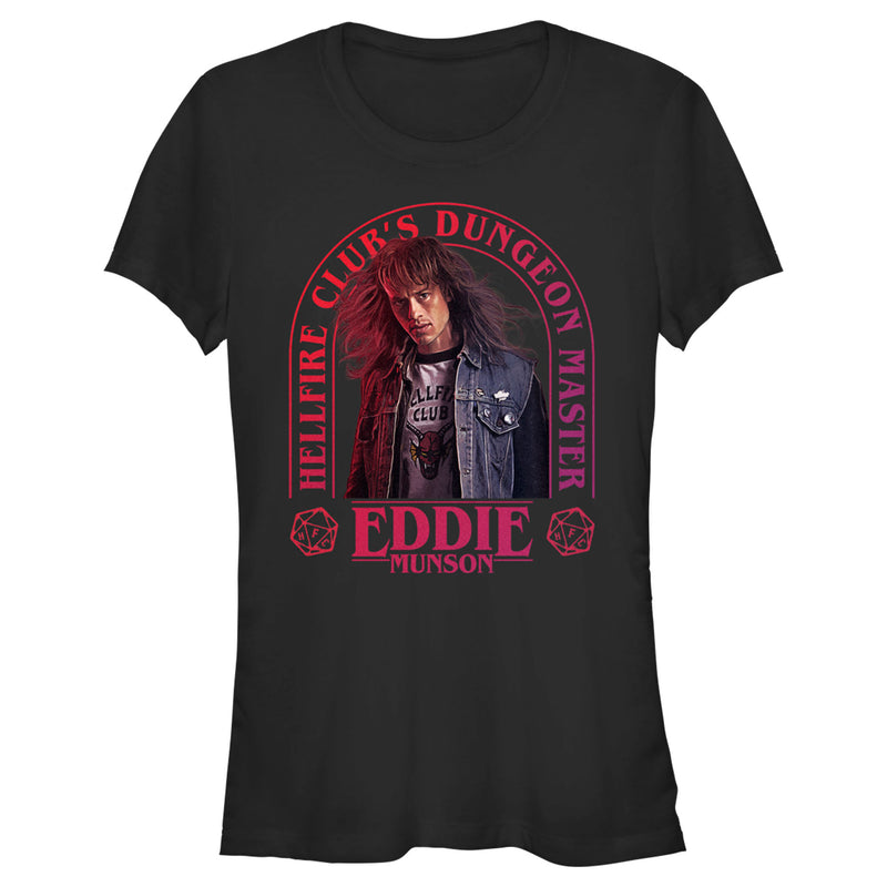 Junior's Stranger Things Hellfire Club Dungeon Master Eddie T-Shirt