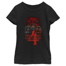 Girl's Stranger Things Vecna's Glare T-Shirt