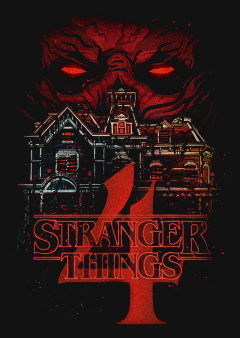 Girl's Stranger Things Vecna's Glare T-Shirt