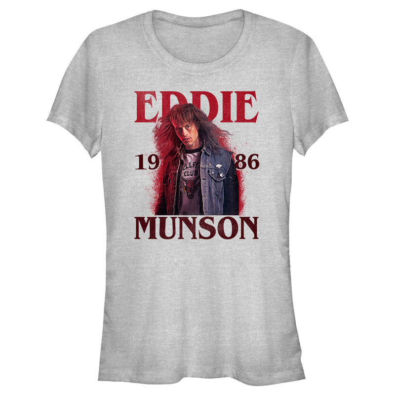 Junior's Stranger Things 1986 Eddie Munson T-Shirt