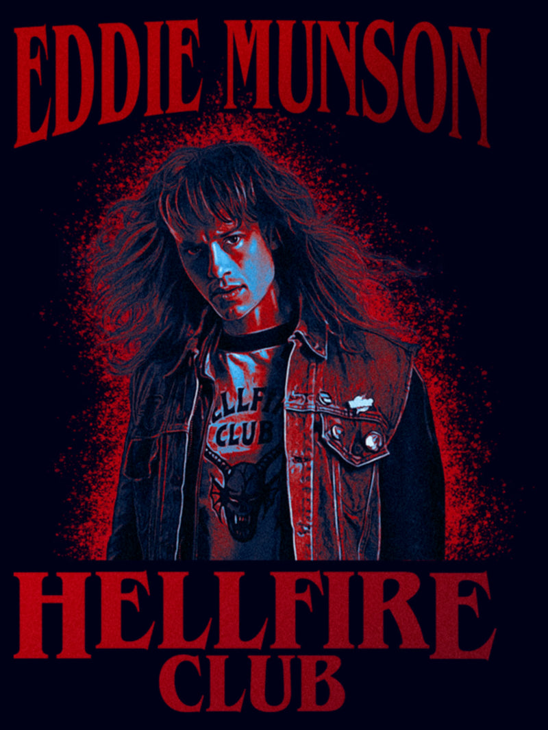 Women's Stranger Things Hellfire Club Eddie Munson T-Shirt