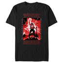 Men's Stranger Things Rockstar From Hellfire Club Eddie Munson T-Shirt