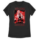 Women's Stranger Things Rockstar From Hellfire Club Eddie Munson T-Shirt