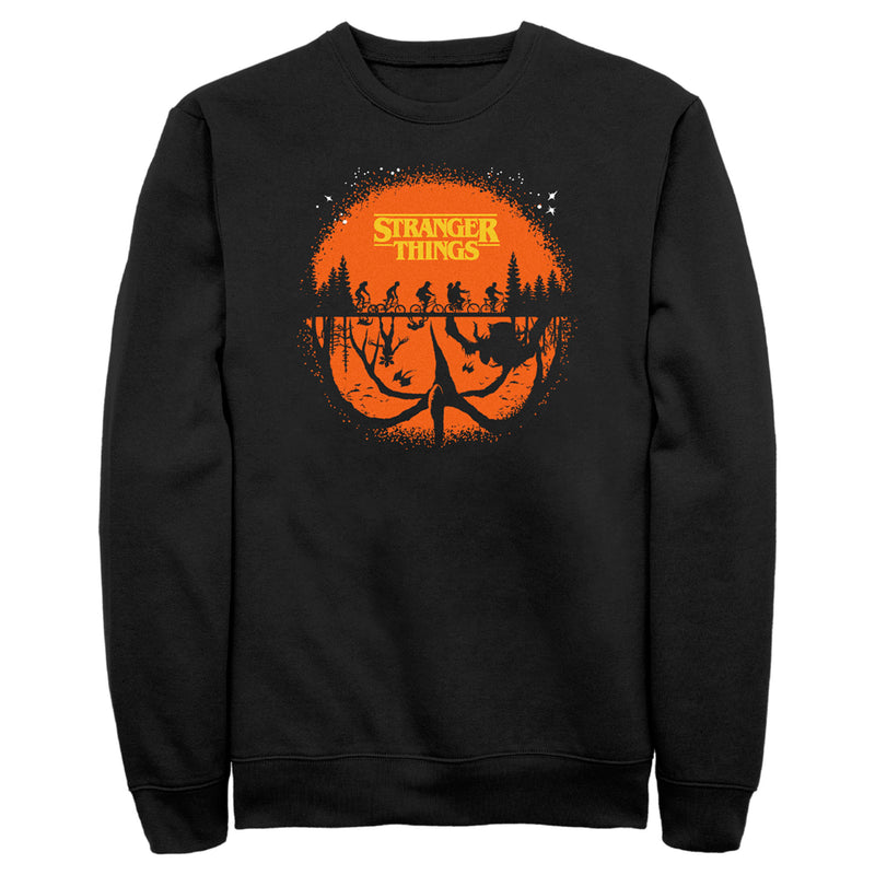 Men's Stranger Things Two Planes Collide Sweatshirt