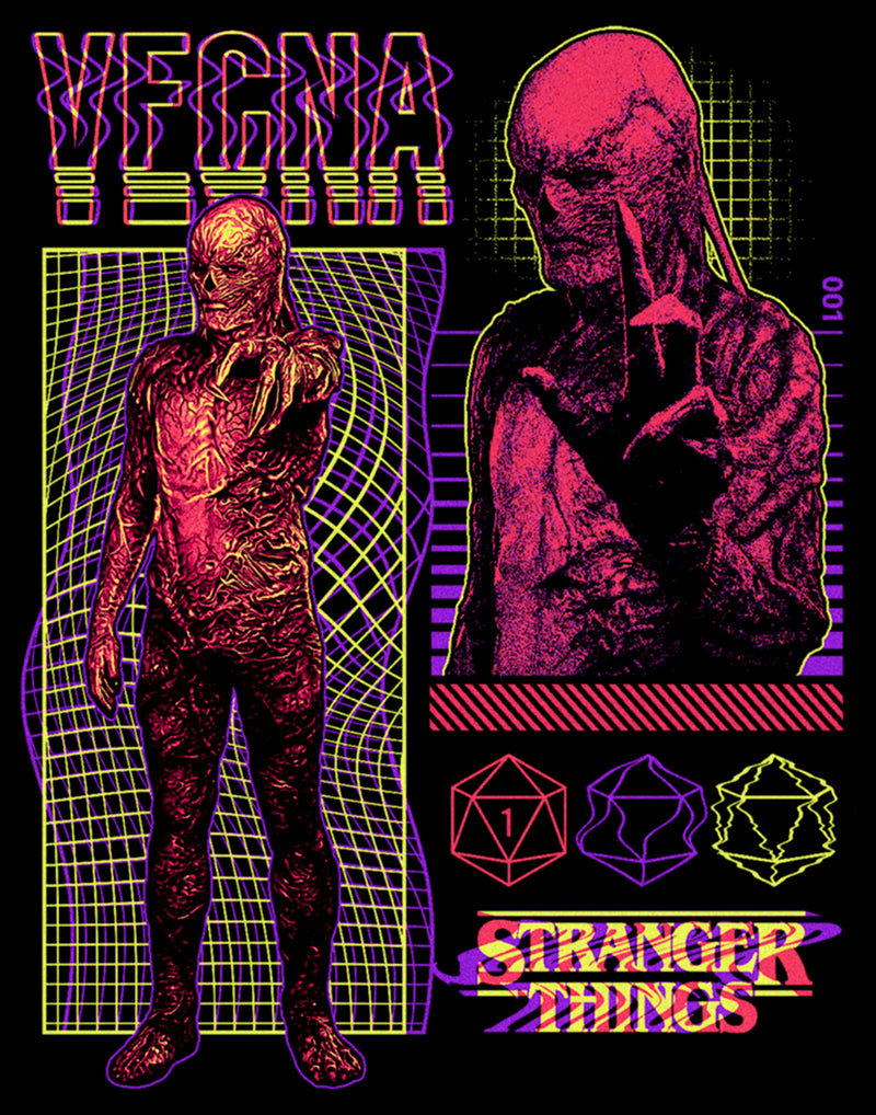 Men's Stranger Things Vecna Evil Villain T-Shirt